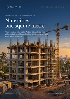 Cover of the Heirstone report Nine cities, one square metre
